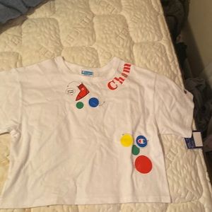 Champion crop-top shirt